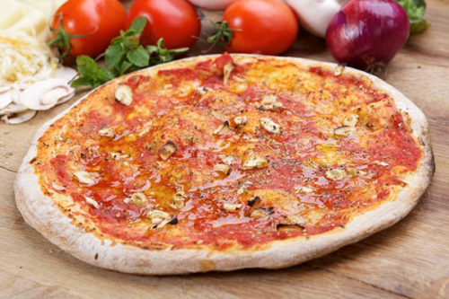marinara olasz vékony tésztás pizza